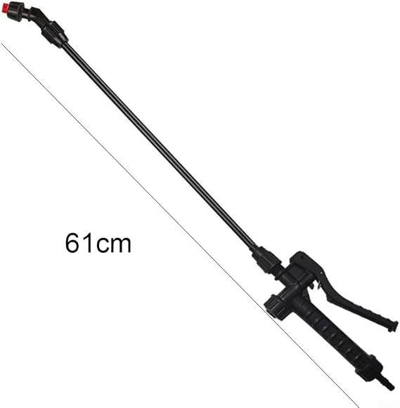 Backpack Sprayer Component Wand with Lockable Trigger and Comfort Grip for Crop Care Ground Maintenance