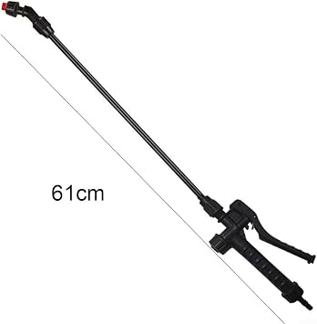 Backpack Sprayer Component Wand with Lockable Trigger and Comfort Grip for Crop Care Ground Maintenance