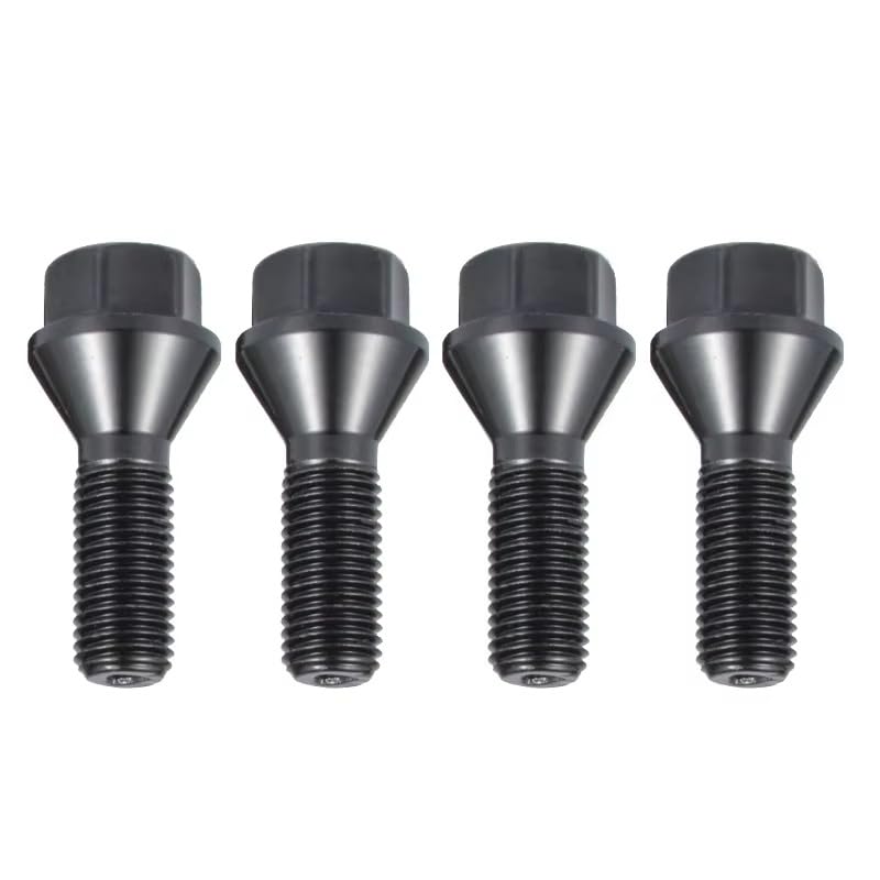 Boulon antivol de moyeu de Roue pour BMW F34 et F15, 4 Goujons de Roue M14x1,25, écrou de Roue, vis de Blocage de Pneu (M12 x 1,5)