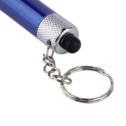 Preisvergleich Produktbild LED-Schlüsselanhänger Taschenlampen, tragbare Mini-Taschenlampen, kleine Schlüsselanhänger Taschenlampen 3 LR44 Knopfbatterien enthalten, für Camping Kids Party Favors 8pcs Abnehmbare