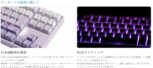colleize AMICIS ゲーミングキーボード 日本語配列 80HE の商品画像 7