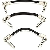 【正規品】 ERNIE BALL 6220 フラット・リボン・パッチケーブル 3本パック 3インチ 7.6cm EB 6220 3" FLAT RIBBON PATCH CABLE 3P