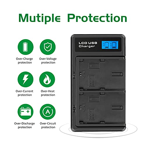 2 Pezzi Shentec Batterie LP-E6 LP-E6N Compatibile