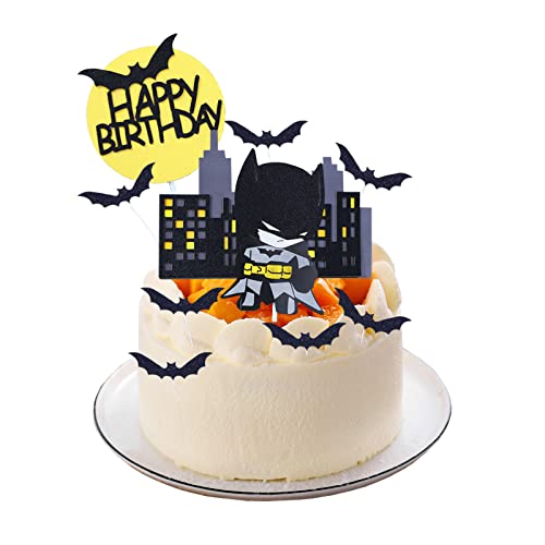 Batman Anniversaire Photo Toile De Fond Enfants Fête Bannière Bébé Douche Décoration Dessin Animé Vinyle Polyester Fond Photographie Accessoires