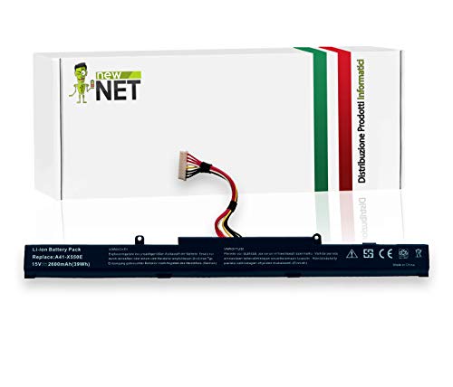 ★ COMPATIBILITÀ ★ Compatibile con vari modelli di ASUS, tra cui: A41-X550E, A450J, A450JF, K550E, X450J, X450JF, K550D, K550DP, D451V, X550DP, X550D, X550ZA, F550D, R752LJ, R752LD, R752LB, R752M R752L R751J P750L F751LX F751L X751MA X751LA X751L K751L K751LA, F751MA, X750J, X750JA, X750JB, A750J, A750JA, A750JB, X550ZE, F550Z, F550ZE. Controlla la descrizione e cerca il tuo modello