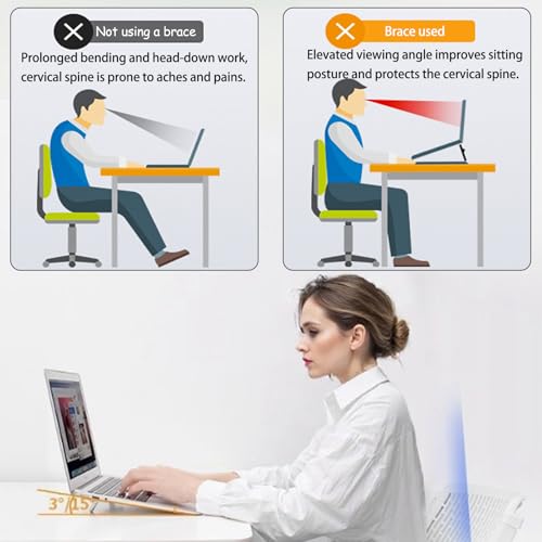 Miniatura 5 de 4 Piezas Mini Soportes Para Portátil,Elevadores De Teclado Portátil, Soport Autoadhesivos Para Portátil,Elevador Invisible Para Teclado De Computadora Para Escritorio