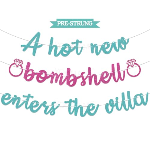 Image of A Hot New Bombshell Enters the Villa Banner Bachelorette Party Decorations