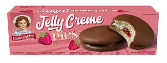 Little Debbie Jelly Creme Pies 10.14oz box, 8 per box 4 boxes