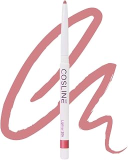 COSLINE Lipliner Nature 206 Lip Liner in Natural Nude, Creamy, Long-Lasting, No Sha…
