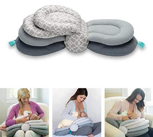 Image of Multi-Function Breastfeeding Pillow,Breastfeeding Nursing Pillows,Height Adjustable Multifunctional Pregnant Care Pillow