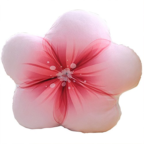 qinlee Cojín peluche juguete grandes flores/hojas forma sofá cojín de peluche cojín Auto Home Decoración Regalo de cumpleaños para mujer Chica