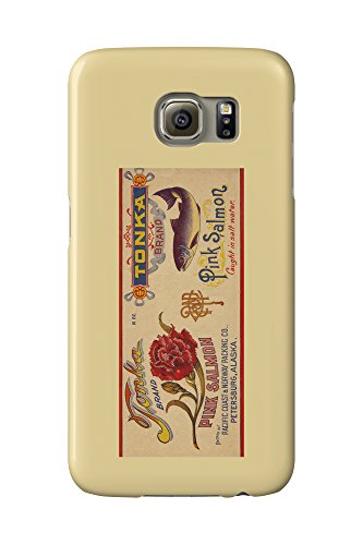 Tonka Salmon Label - Petersburg, Alaska (Galaxy S6...