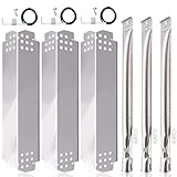 Grill Replacement Parts for Nexgrill 720-0925S, 720-0894F, 720-0864M, 720-0864, 720-0864R and BBQ PRO, Backyard Grill, Expert, Kenmore Grill Parts. Grill Heat Plates Shield, Burner Tubes and Igniters.