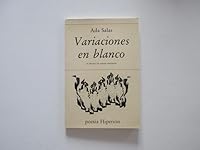 Variaciones En Blanco (Poesia Hiperion) (Spanish Edition) 8475174124 Book Cover