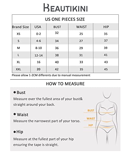 Beautikini Women's High Waisted Bikini Bottom, Retro Full Coverage Bathing Suit Bottom Tummy Control Swimwear Bottoms Black #TOP6