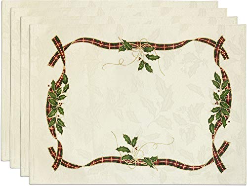 Lenox Holiday Nouveau Placemats, Set of 4