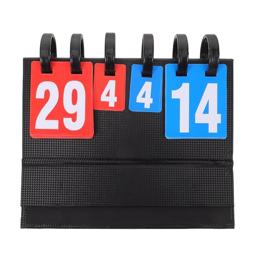 Tableau de score portable en PVC Kichvoe pour basket et ping-pong