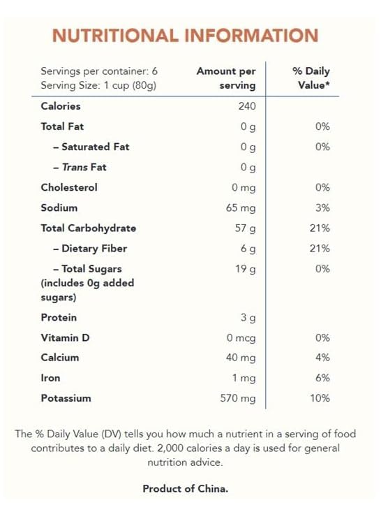 SnackYard Organic Sweet Potato Sticks, USDA Organic, Vegan, No Added Sugar, 17 oz, 6 Packets