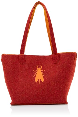 Fly London GOVI753FLY, Fashion Bag Women's, Red/Orange