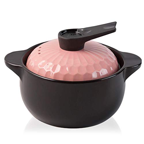 La Mejor Recopilación de Lentes Tumblr , tabla con los diez mejores. 46 Cacerola Redonda de cerámica con asa, Cacerola Deliciosa para estofado Lento, cazuela térmica antiescaldado, Olla de Arcilla (A Rosa 3L)