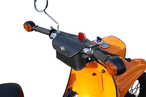 Sacoche de guidon en cuir pour éviter les poches pleines sur SIMSON KR51