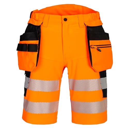Vêtements de travail d'été Portwest DX4 orange pour rester visible