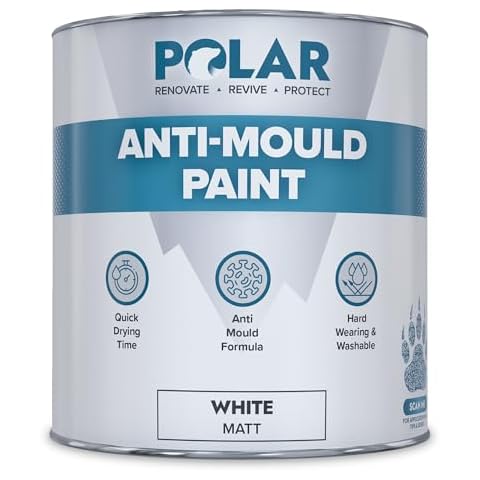 Polar Anti Mould Paint for Internal Walls Cover