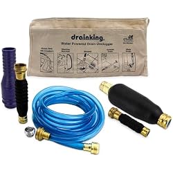 Drain King 575 Professional Plumbers Drain Unclogging Pack, 1 to 6 Inch Drains