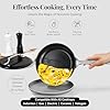 Gotham Steel Modern 11 Pc Ceramic Pots and Pans Set Non Stick, Professional Elegant Kitchen Cookware Sets with Steamer for Cooking, Non Toxic Made without PFOS PFOS, Dishwasher & Oven Safe #3