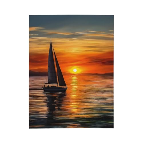Couverture polaire en flanelle douce et durable pour lit et voyage - 3