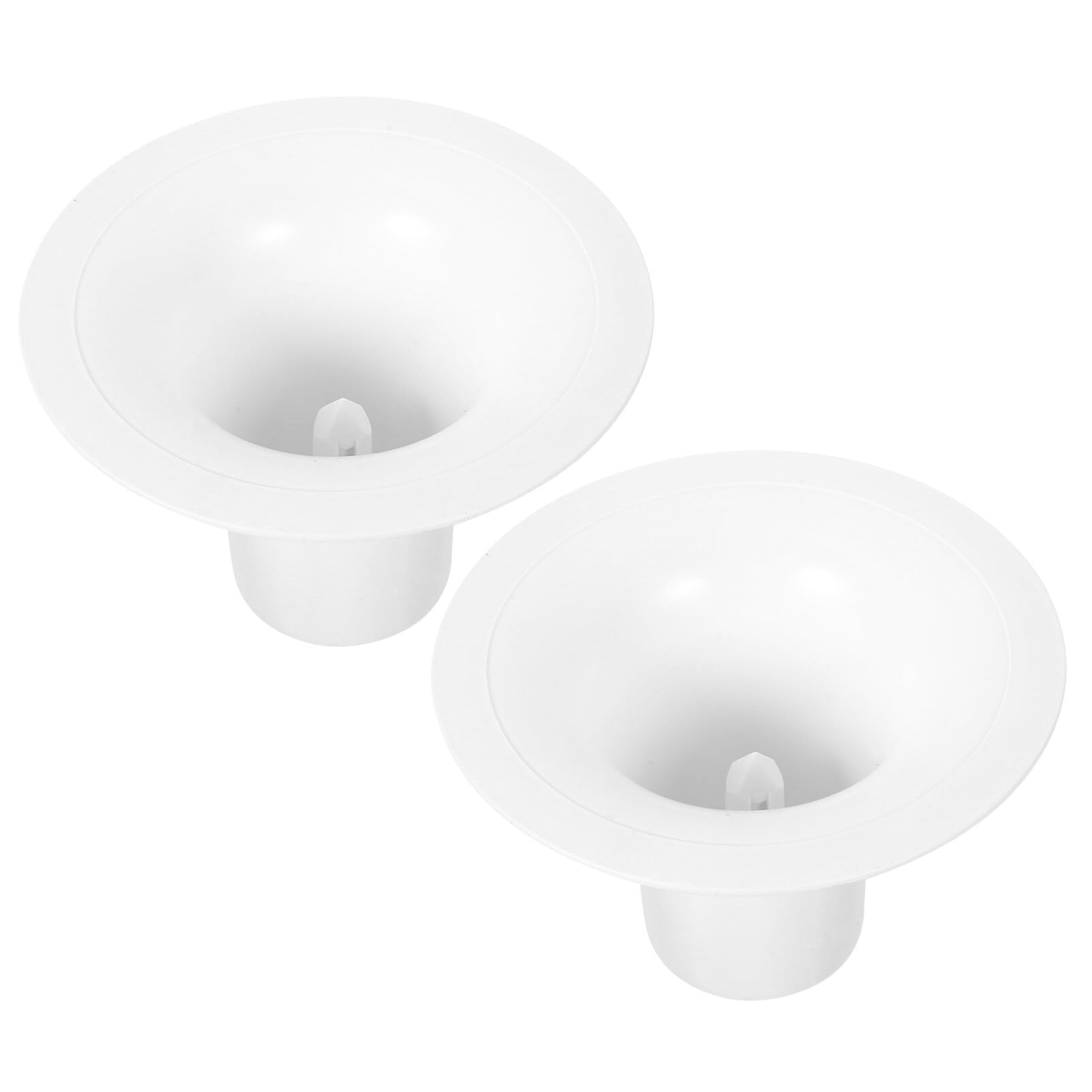 VILLCASE 2pcs Water Dispenser Smart Seat, White Plastic Water Dispenser Replacement Parts, Universal Water Dispenser Bottle Holder Water Dispenser Top Cover for Bottled Water Coolers