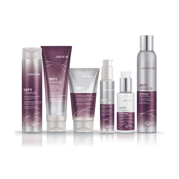 Joico Defy Damage Protective Shampoo | For Color-Treated Hair | Strengthen Bonds & Preserve Hair Color | With Moringa Seed Oil & Arginine | 10.1 Fl Oz