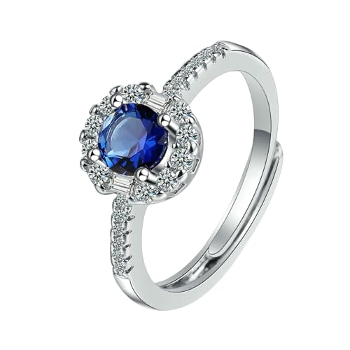 Bague en cuivre plaqué or fait main avec zircone brillante chic