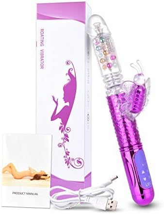 Vibrador Mariposa Recargable de Suave Silicona, Vibrador con ...