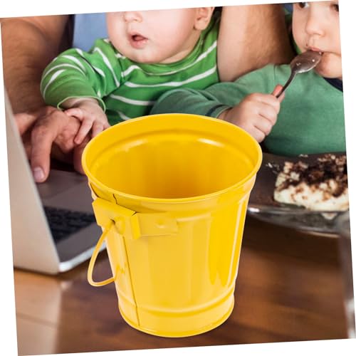Cabilock caneca de metal vintage para escritorio miniatura 5