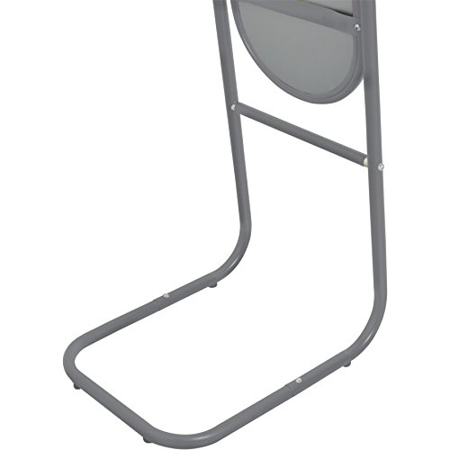 Specchio da terra con struttura indipendente e