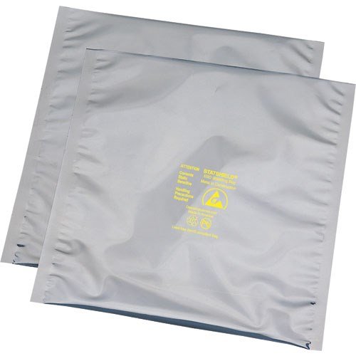 Desco 13415 Statshield Transparent Metal In ESD Shielding Bags – Open Top (4″ x 6″)