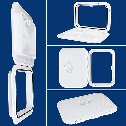Image of NovelBee 10-5 /8 inch X 14-3 /4 inch Boat Hatch,Marine Access Hatch