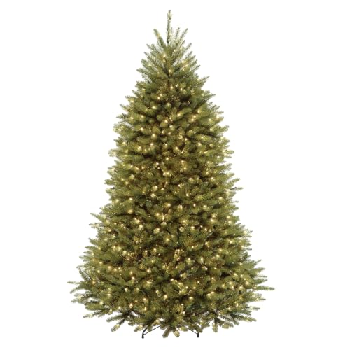 National Tree Company 6.5ft Pre-Lit Dunhill Fir Artificial Christmas Tree