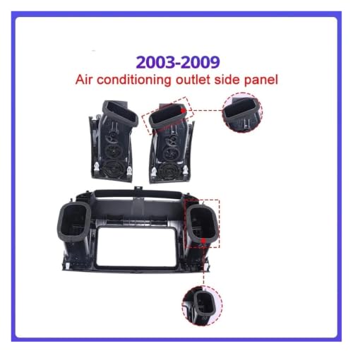 Rejilla ventilacion Camry 2002-2007 delantera central regulable B-3 6