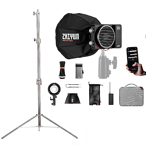 Zhiyun Molus X100 Pro 2.8MCgX^ht, 100W 2700K~6500K 2FX^WICgLED rfICg BluetoothbVt X^WIƖAOʐ^ArfIBep