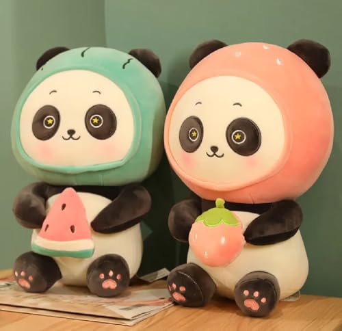 Image of Panda Plush Animal, Stuffed Toy Pillow for Kids Girls Boys Girlfriend Huggable Comfort, and Vibrant Colors for Kids, Collectors, and Gifting