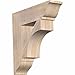 Ekena Millwork BKT06X24X24WTL01SDF Westlake Traditional Smooth Bracket, 5.5" Width x 24" Depth x 24" Height, Douglas Fir