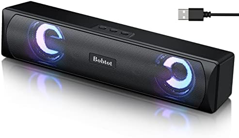 Amazon Com Bobtot 電腦喇叭藍牙桌上型聲霸 Hifi 立體聲rgb 電競迷你重低音喇叭有線usb 電源桌螢幕筆記型電腦pc 外接喇叭 Usb 喇叭 Amazon Com Bobtot 電腦喇叭藍牙桌上型聲霸 Hifi 立體聲rgb 電競迷你重低音喇叭有線usb 電源桌螢幕筆記型電腦pc 外接喇叭 Usb 喇叭
