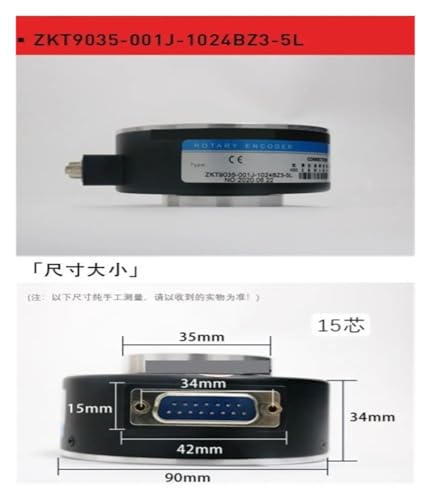 Codeur rotatif à arbre creux ZKT8020 8030 pour mesure de vitesse optique - 6
