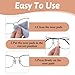 36 Pairs Nose Pads Soft Foam Adhesive Anti-Slip Silicone Eyeglass Nose Pads Cushion, Air Chamber Glasses Noses Pad, Self-Adhesive Anti-Slip Soft Foam, 1.5mm, Skin Color