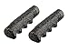Lowrider Sparkle Flake Bicycle Grips, Various Colors (Black)