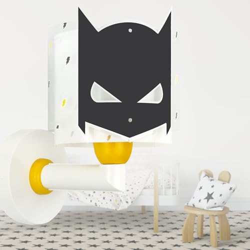 Dalber Applique Dark Hero Con Spina, Bianco/Nero - 2