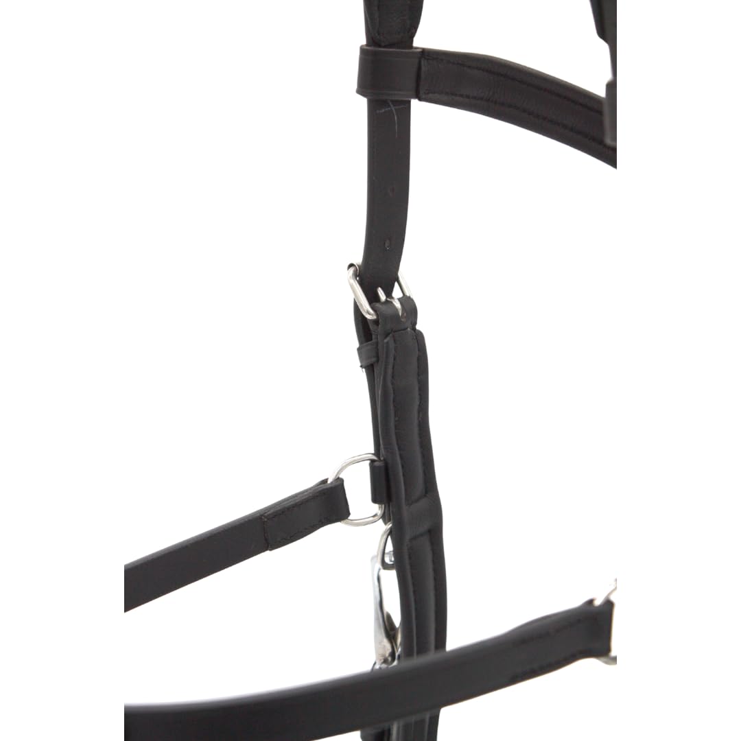 PFIFF 103115 Kappzaum Anatomic Soft-Shape, anatomisch, gepolstert, Schwarz, Full