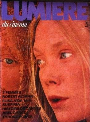 LUMIERE DU CINEMA N° 5 du 01-06-1977 3 FEMMES - ROBERT ATMAN - ELISA VIDA MIA - SUSPIRIA - HISTOIRE